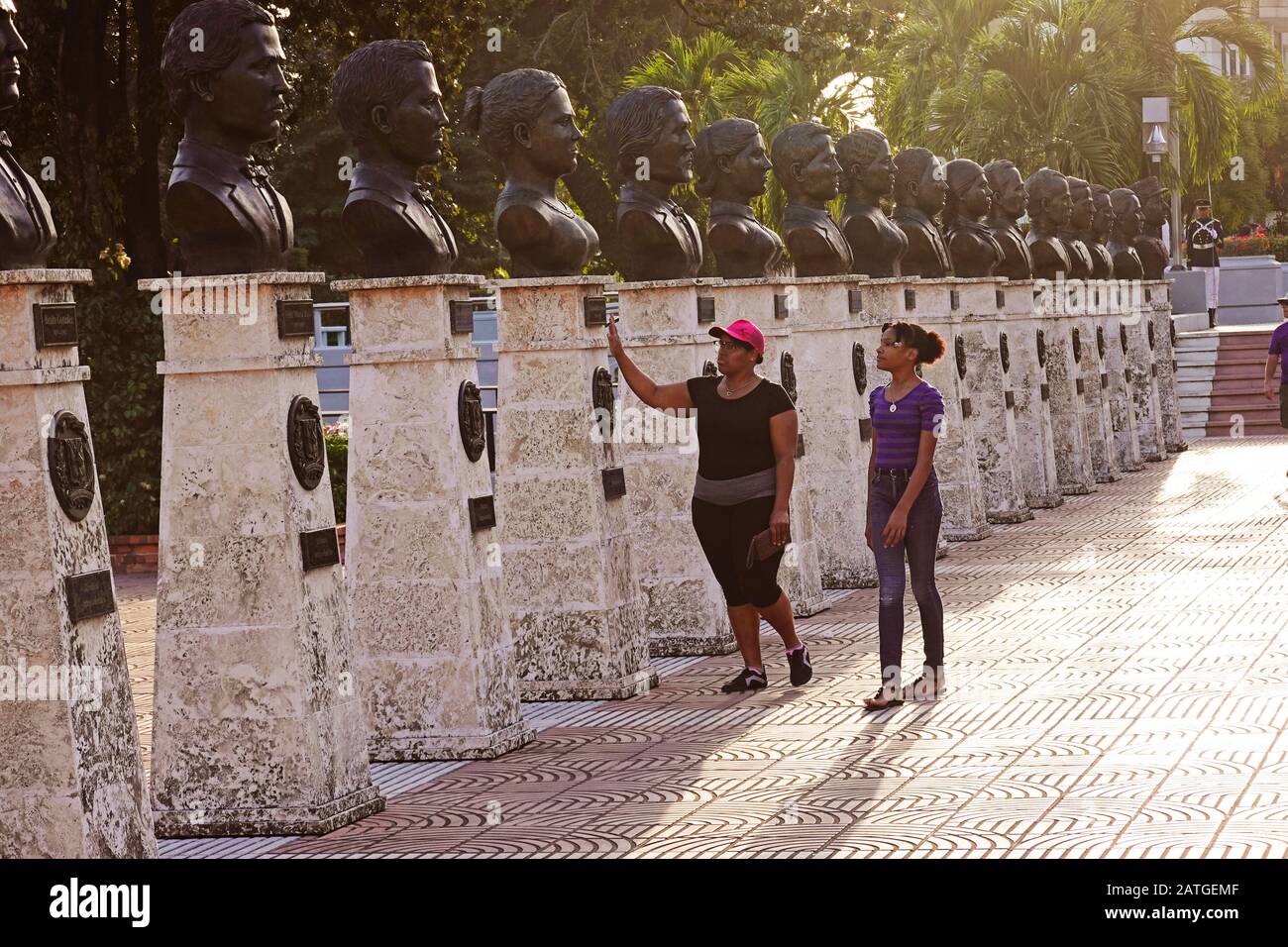 The count's gate memorial in Santo Domingo Dominican Republic Stock Photo