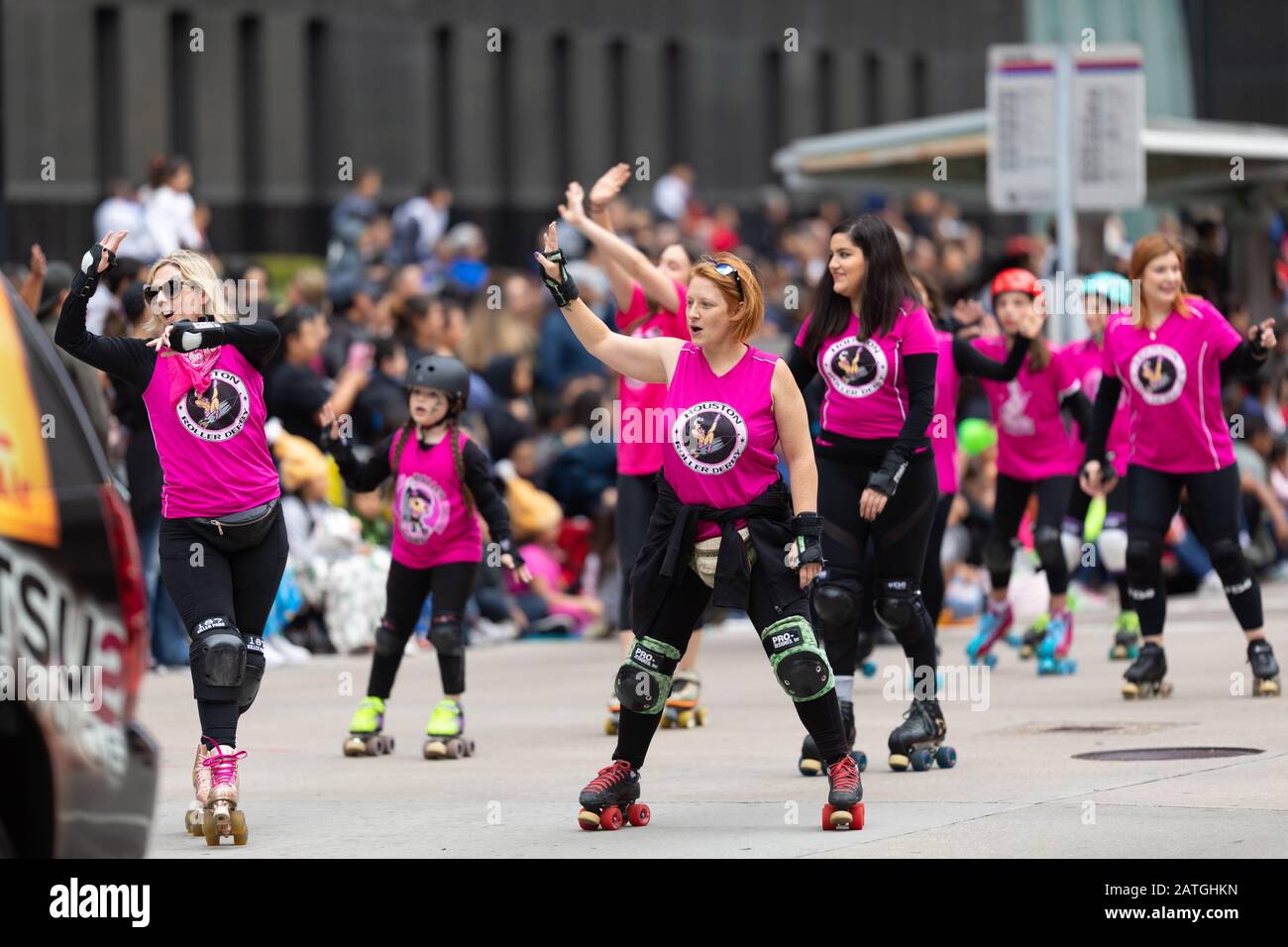 Houston, Texas, USA November 28, 2019 HEB Thanksgiving Day Parade