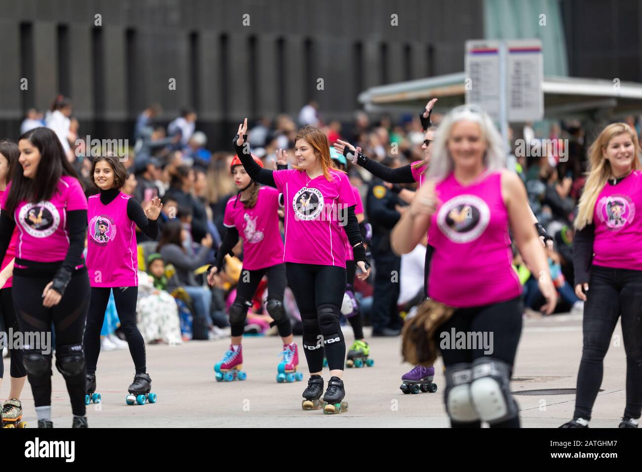 Houston, Texas, USA November 28, 2019 HEB Thanksgiving Day Parade