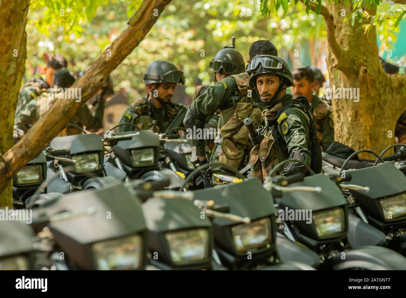 Sri lankan special force combat riders hi-res stock photography and ...