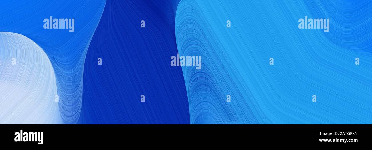 Header Background Graphic With Dodger Blue Strong Blue And Light