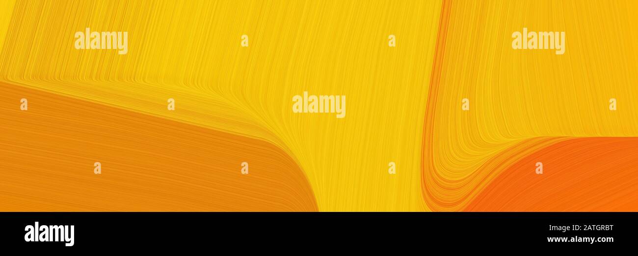 Banner Background Graphic With Amber Dark Orange And Orange Color