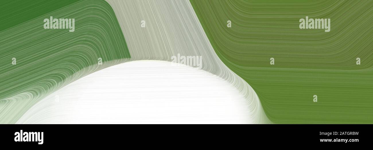 Banner Background Graphic With Dark Olive Green Light Gray And