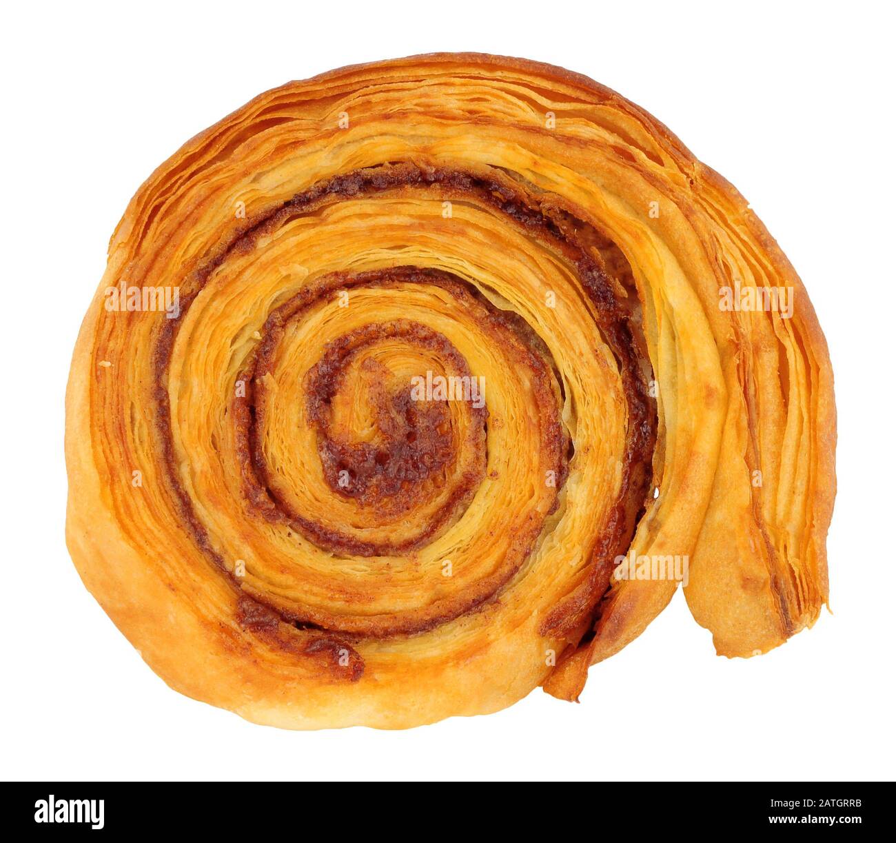 Cinnamon sweet pastry rolls isolated on a white background Stock Photo ...