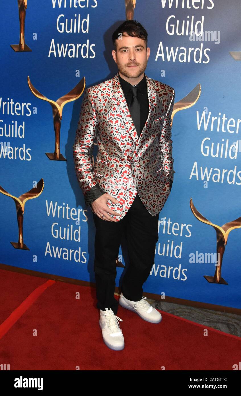 Beverly Hills, California, USA 1st February 2020 Writer Max Borenstein attends the 2020 Writers Guild Awards West Coast Ceremony on February 01, 2020 at The Beverly Hilton Hotel in Beverly Hills, California, USA. Photo by Barry King/Alamy Live News Stock Photo