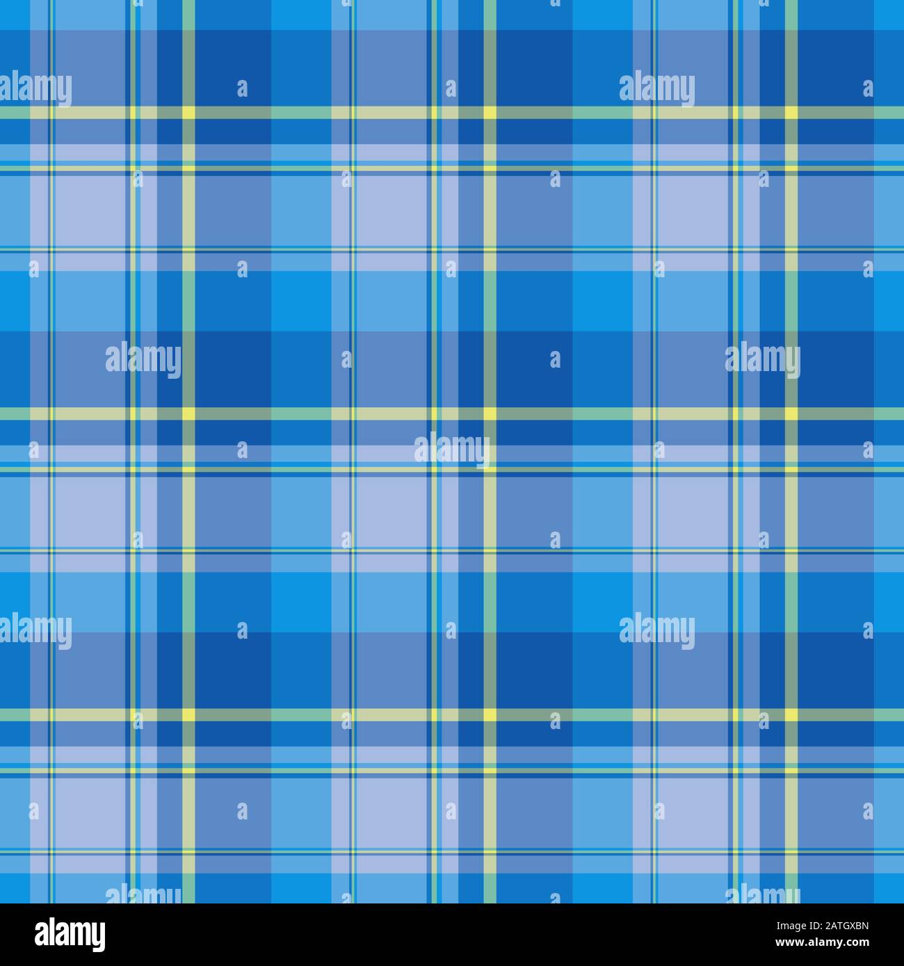 Scottish plaid checkered vector pattern. Vector EPS 10 Stock Vector