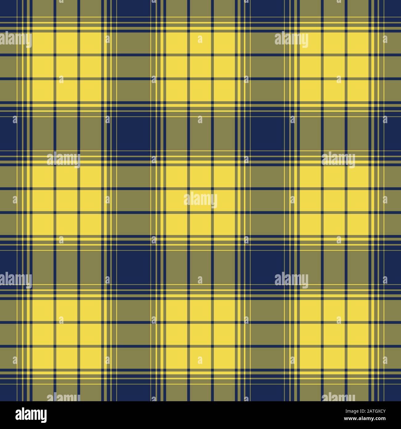 Scottish plaid checkered vector pattern. Vector EPS 10 Stock Vector