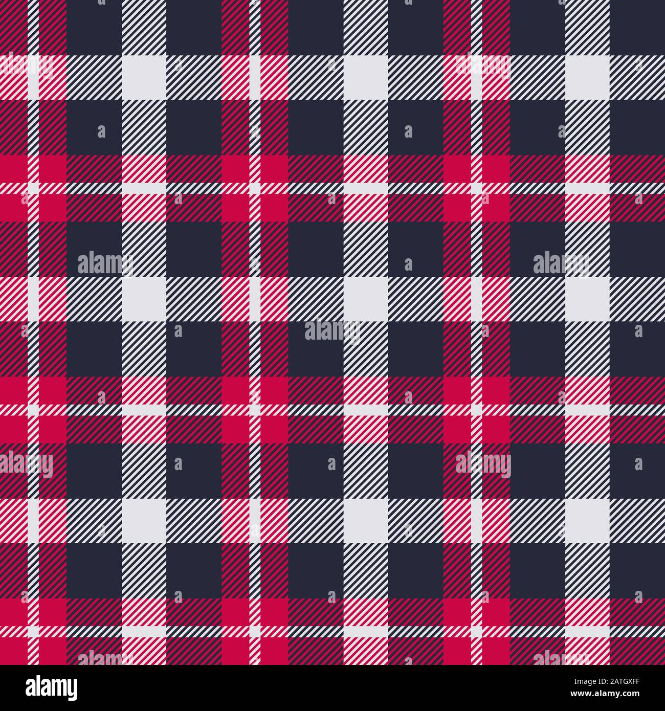 Scottish plaid checkered vector pattern. Vector EPS 10 Stock Vector