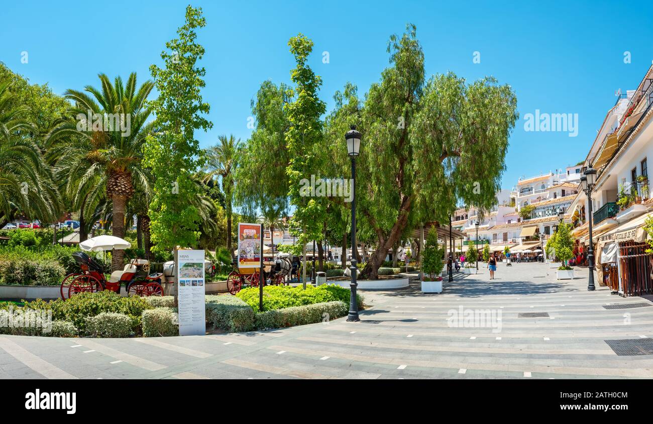 Town square mijas hires stock photography and images Alamy