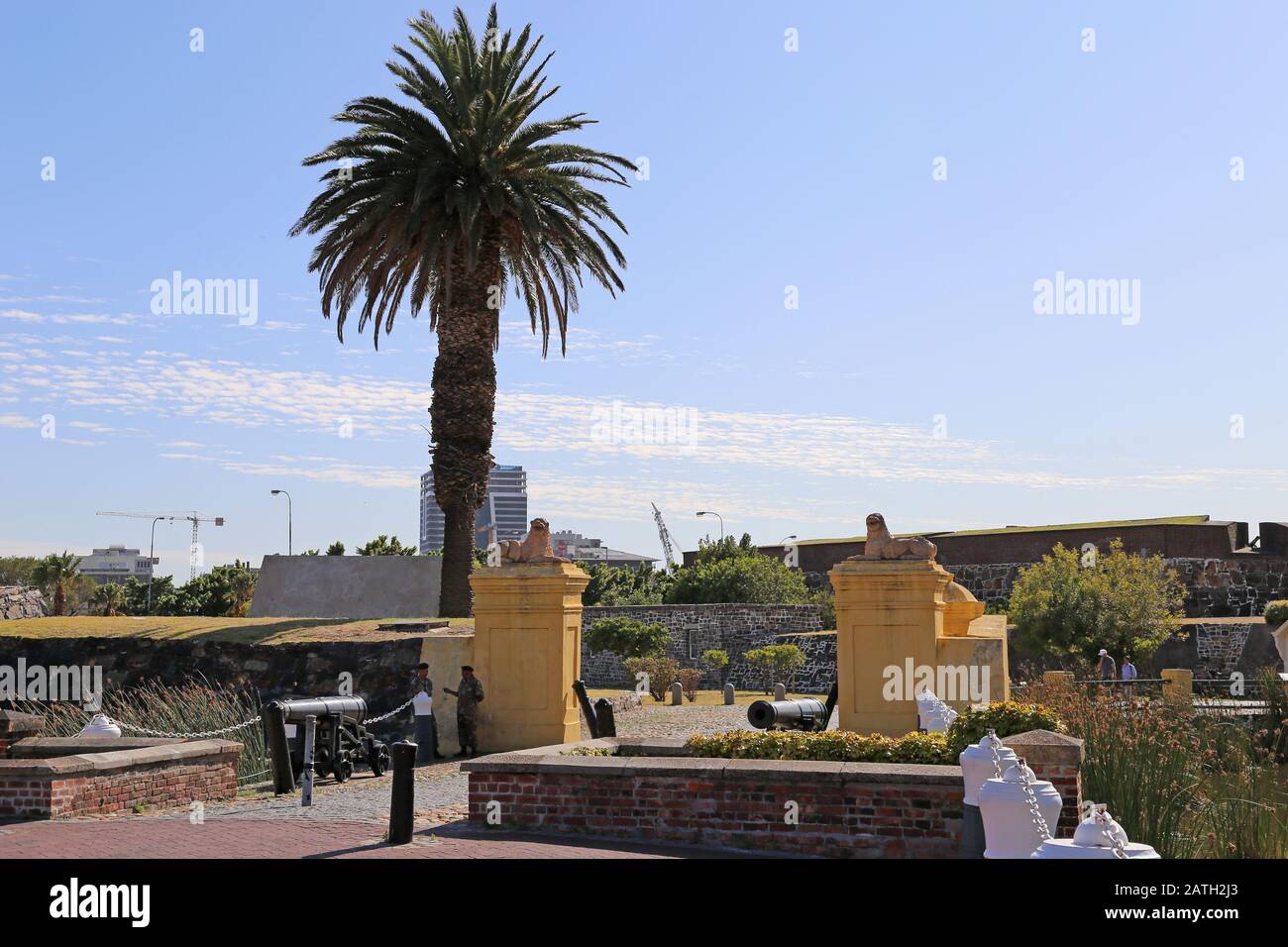Entrance and Outer Bastion, Castle of Good Hope, Cape Town, Table Bay, Western Cape Province, South Africa, Africa Stock Photo