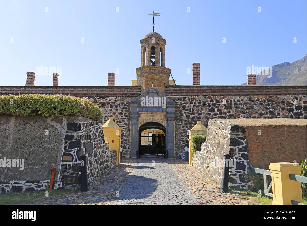 Bell Tower Entrance, Castle of Good Hope, Cape Town, Table Bay, Western Cape Province, South Africa, Africa Stock Photo