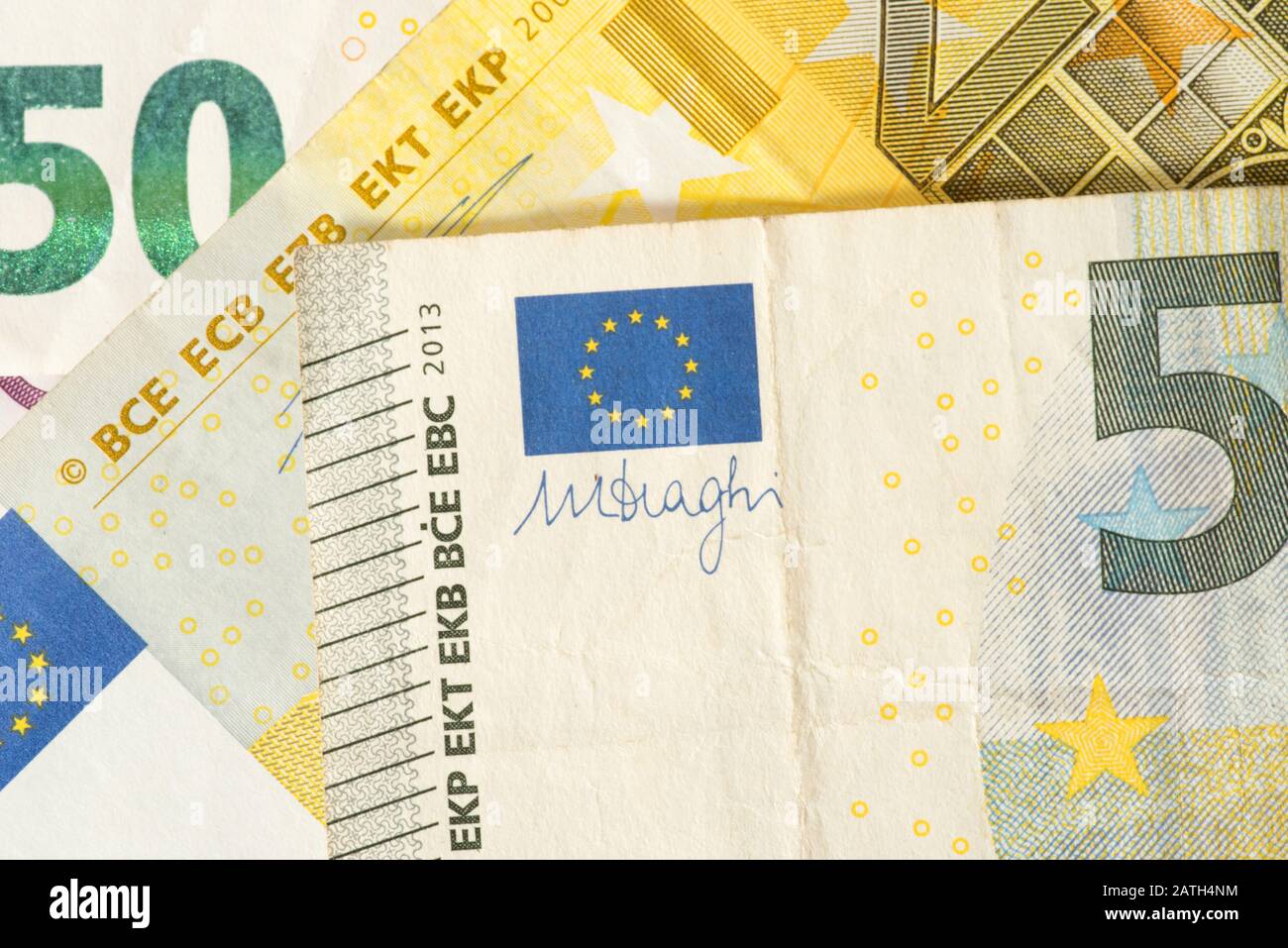 Close up of euro banknotes hi-res stock photography and images - Alamy