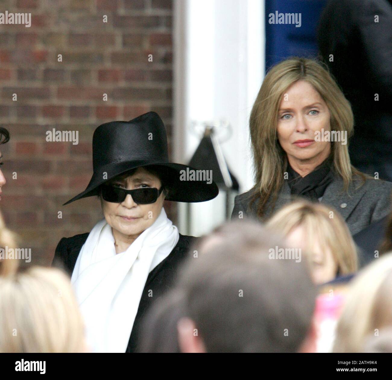 John Lennon Funeral Yoko Ono