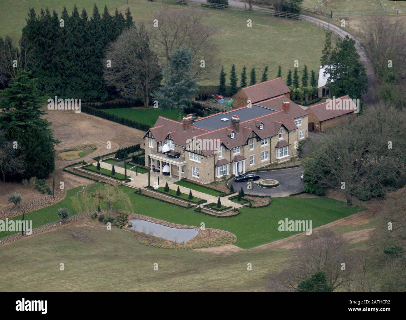 Former Home Of Footballer Ashley Cole And Cheryl Cole Near Godalming Surrey England Stock Photo Alamy