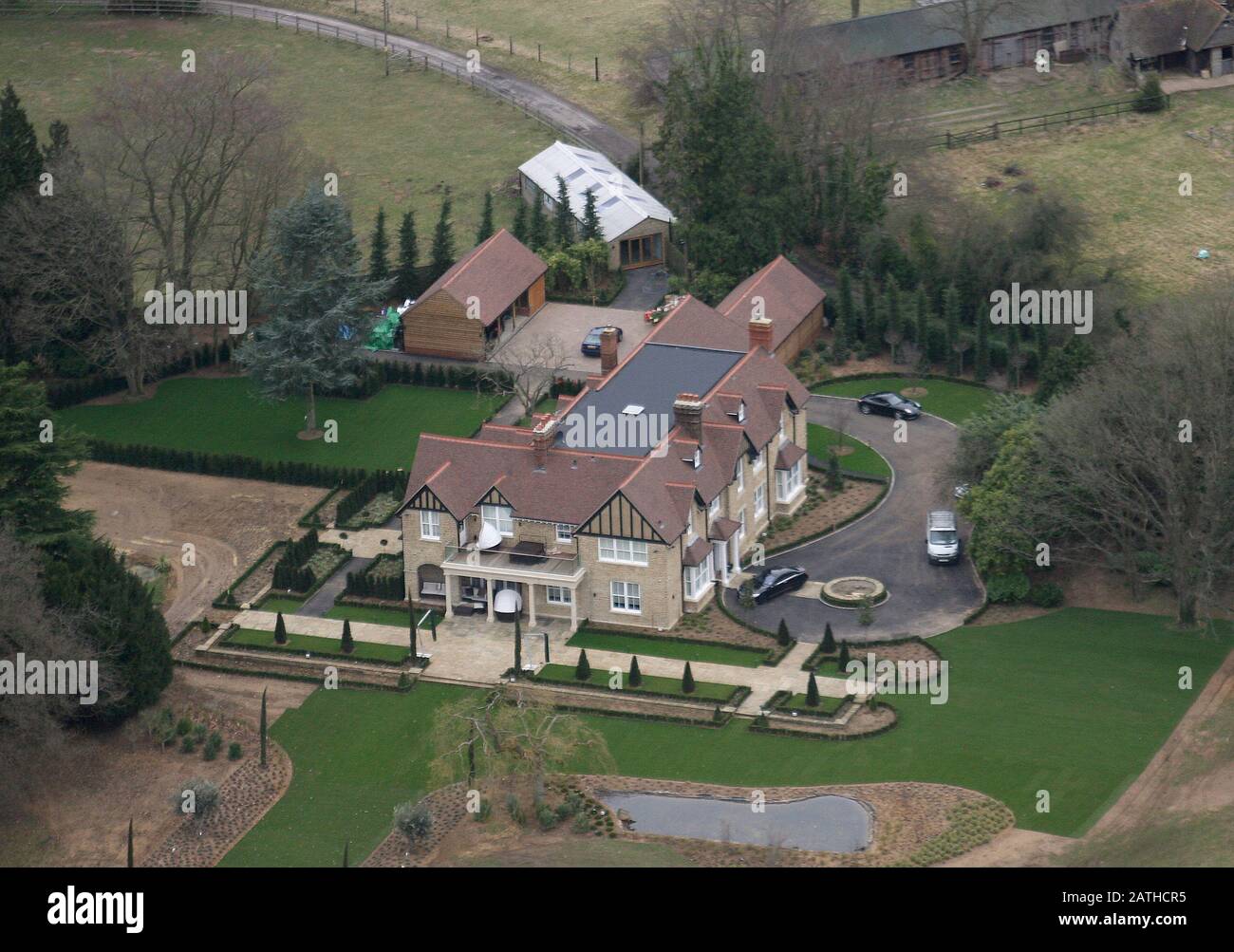 Former Home Of Footballer Ashley Cole And Cheryl Cole Near Godalming Surrey England Stock Photo Alamy