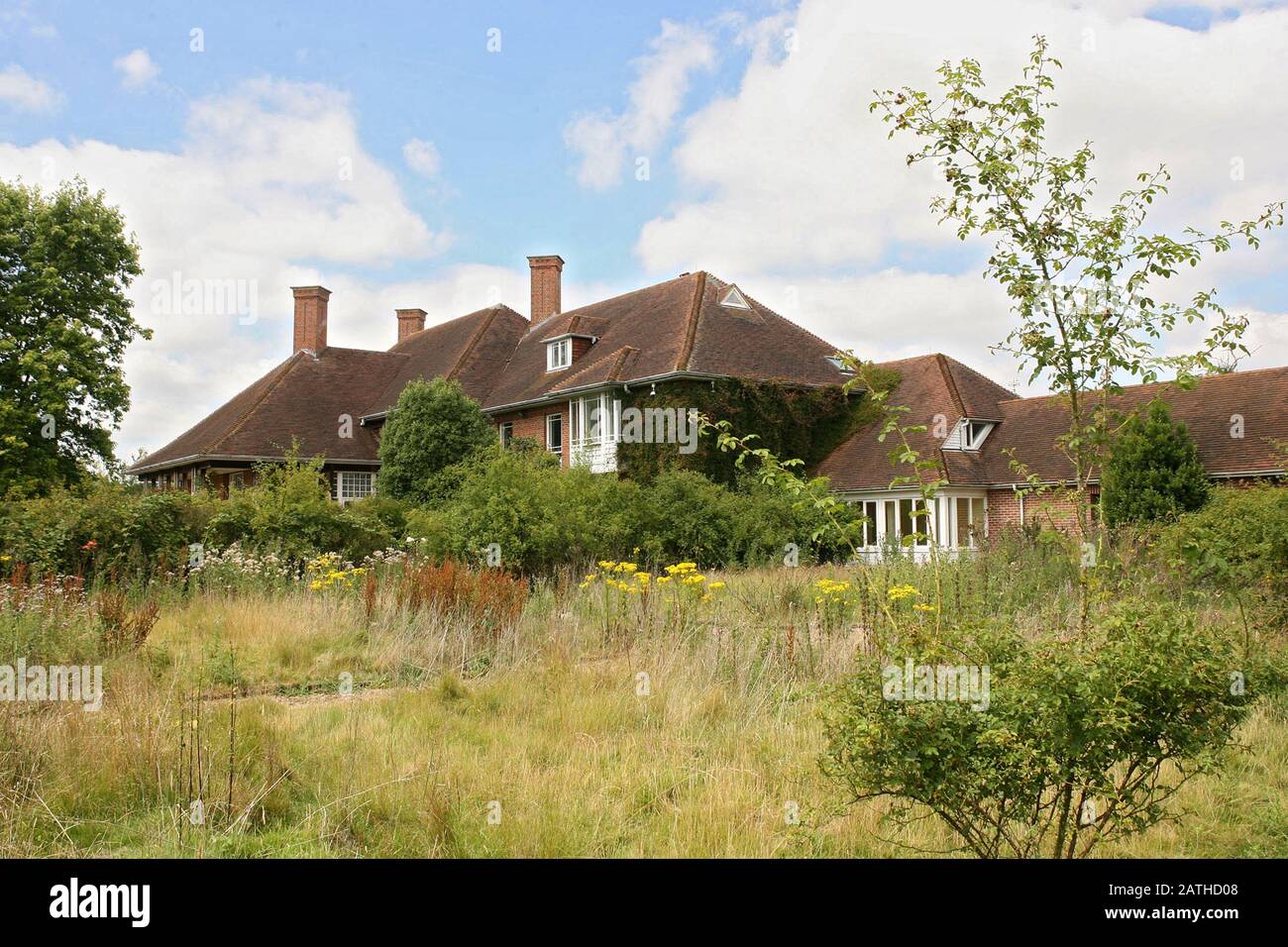 Family at home swimming pool uk hires stock photography and images Alamy
