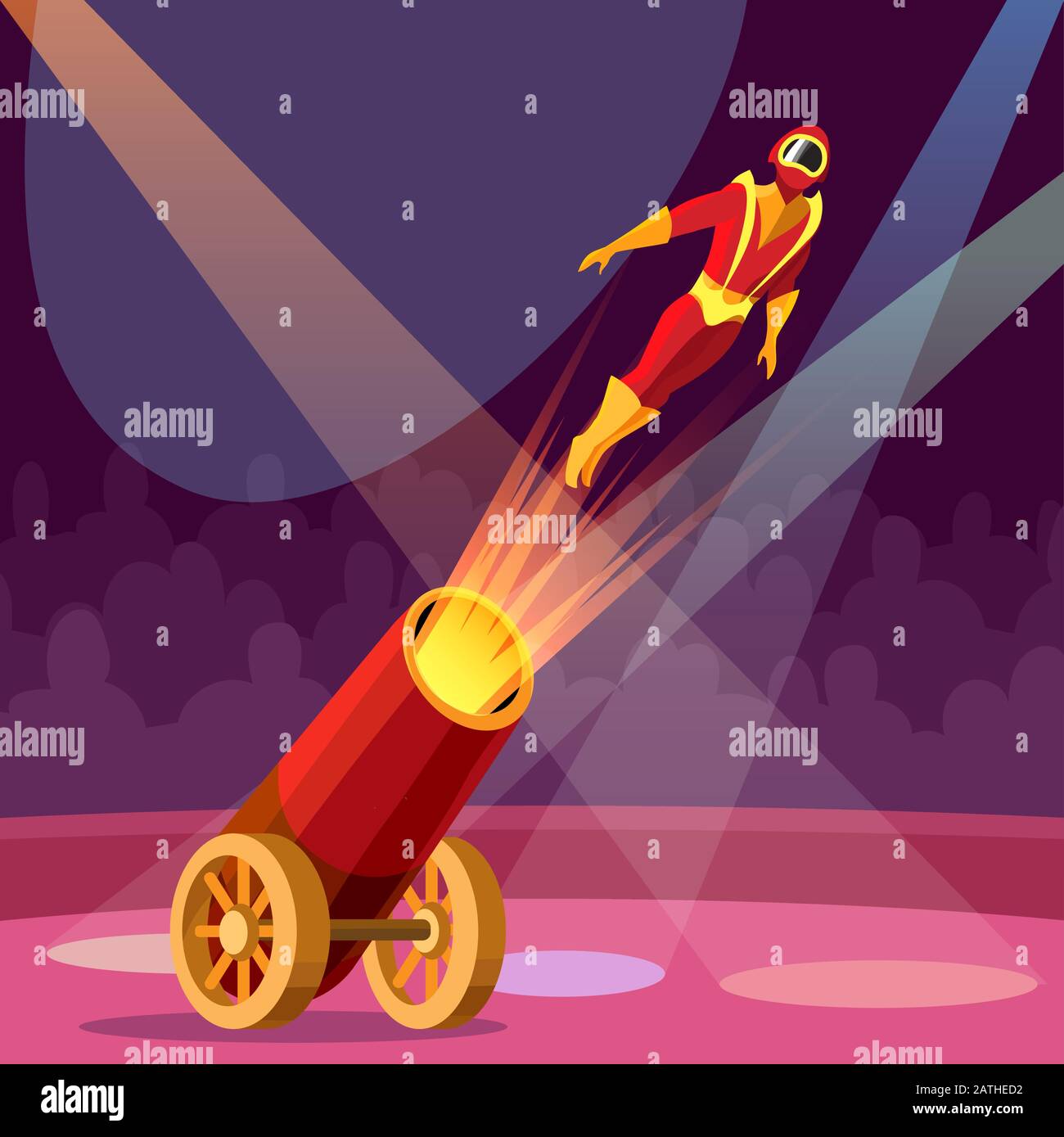 Launch of cannon Stock Vector Images Alamy