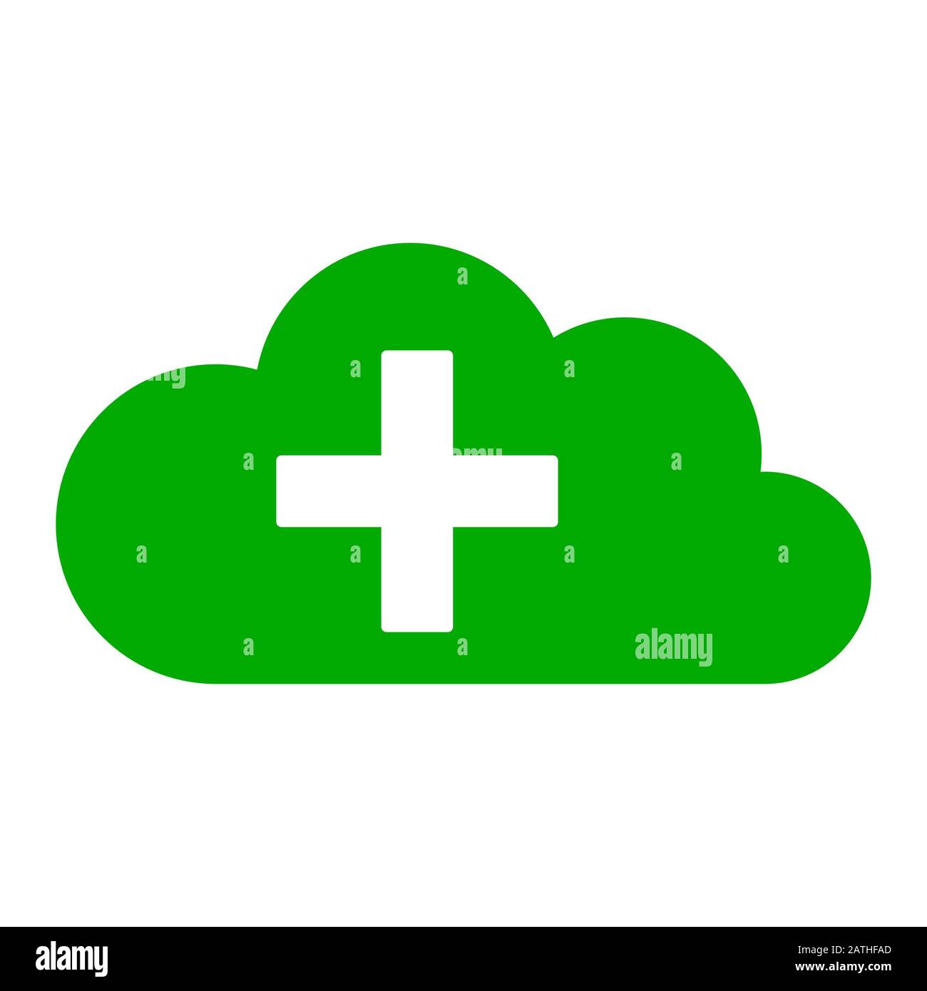Plus and cloud Stock Photo - Alamy