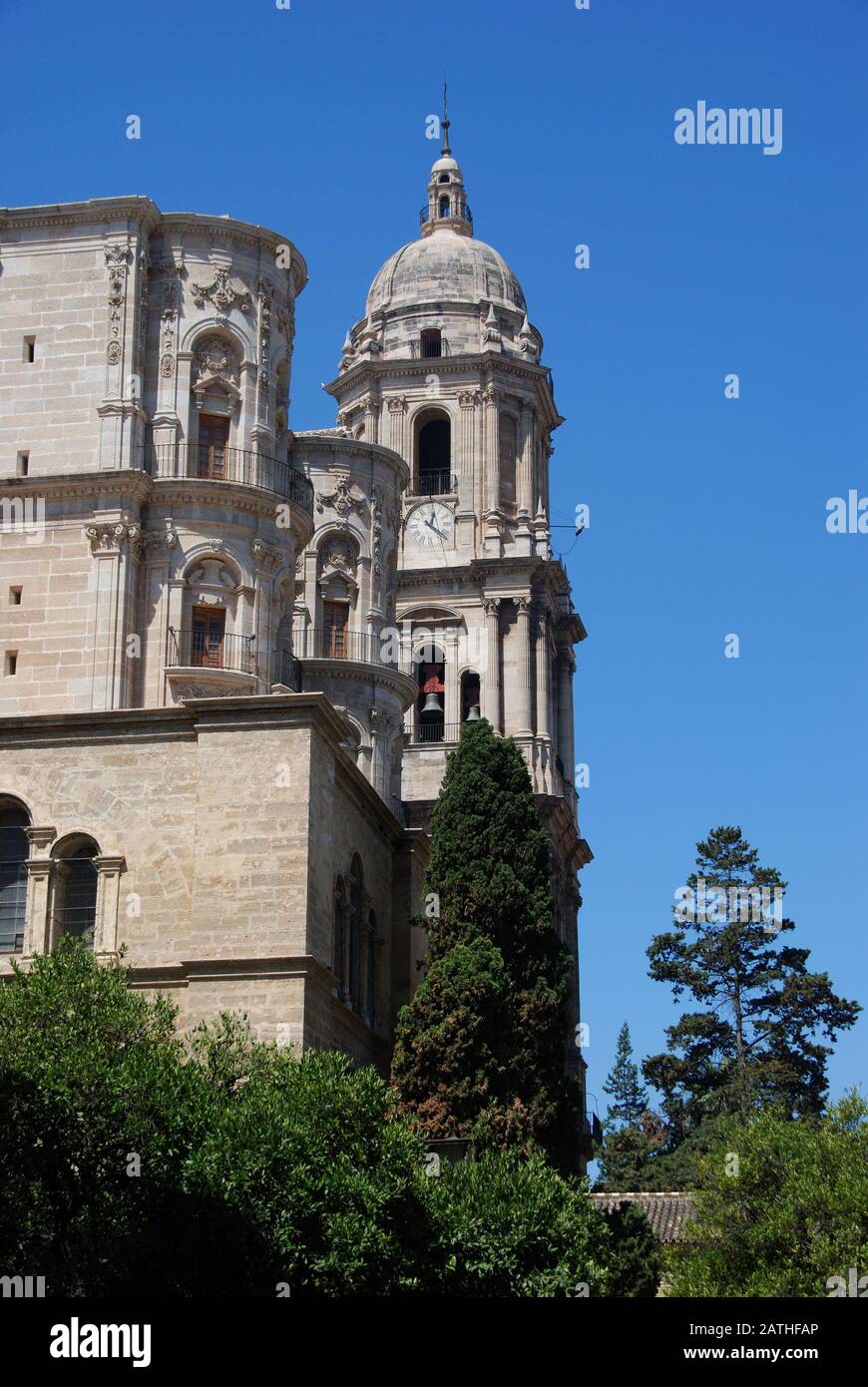 Malaga landmark hires stock photography and images Alamy