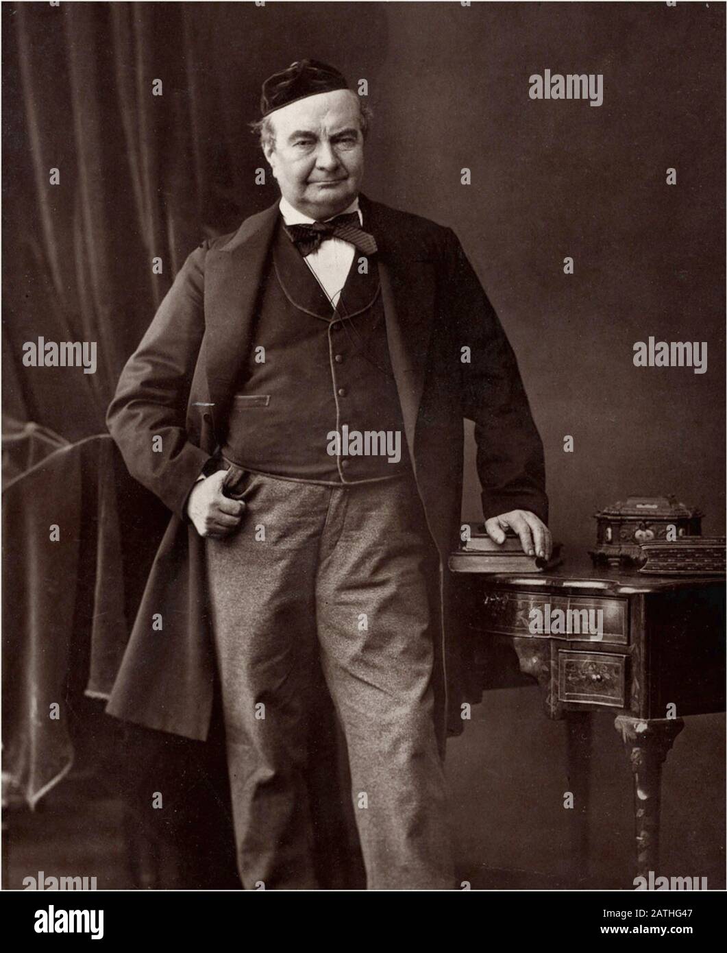 Charles-Augustin Sainte-Beuve (1804-1869), french writer Stock Photo