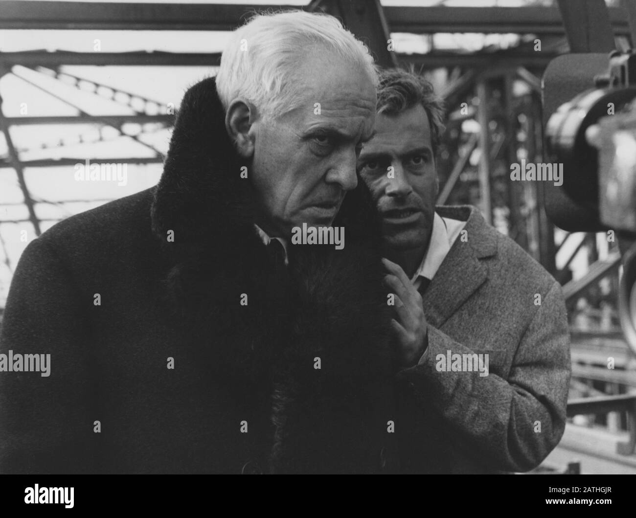 I sequestrati di Altona Year : 1962 Italy Director : Vittorio De Sica Fredric March, Maximilian Schell Stock Photo