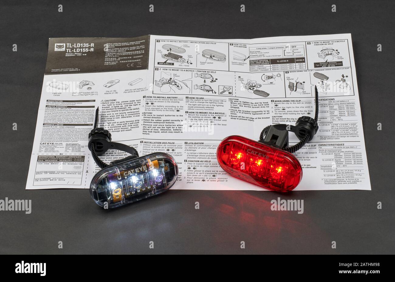 cycle light fitting