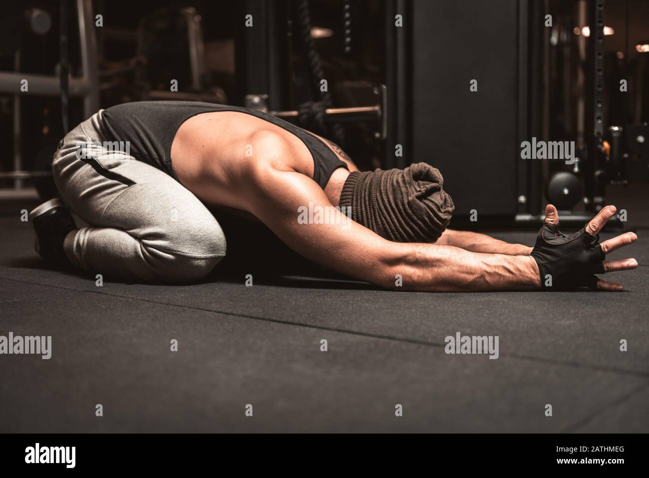 Male back muscular system anatomy in body-builder pose Stock Illustration |  Adobe Stock