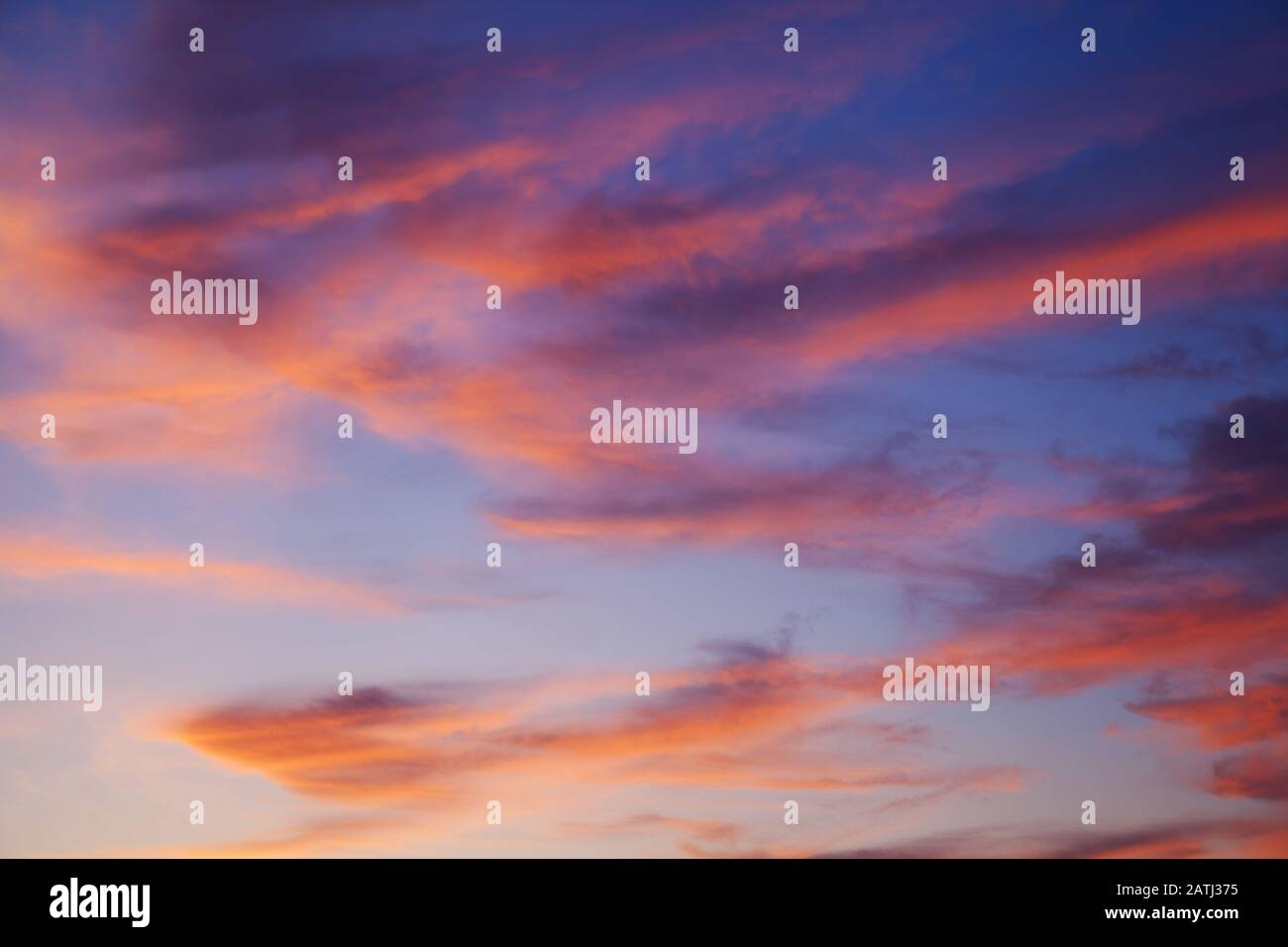 Evening cloudy sky sunset hi-res stock photography and images - Alamy