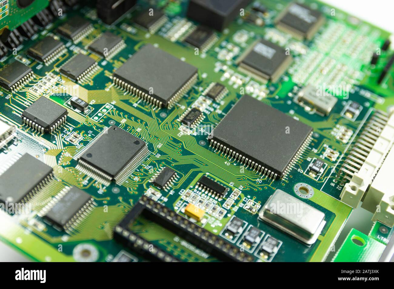 Electronic Circuit Board Part Of Electronic Machine Component Concept Electronic Circuit Board Part Of Electronic Machine Component Concept