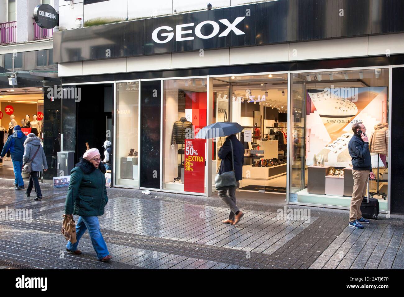 Geox store stock images - Alamy