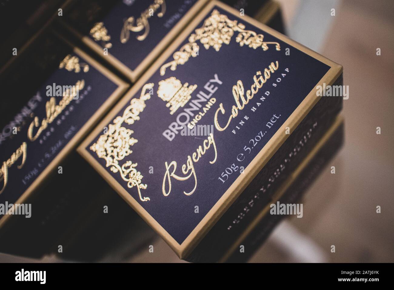 Luxury handmade soap manufacturer, Bromley soap on sale in Fortnum