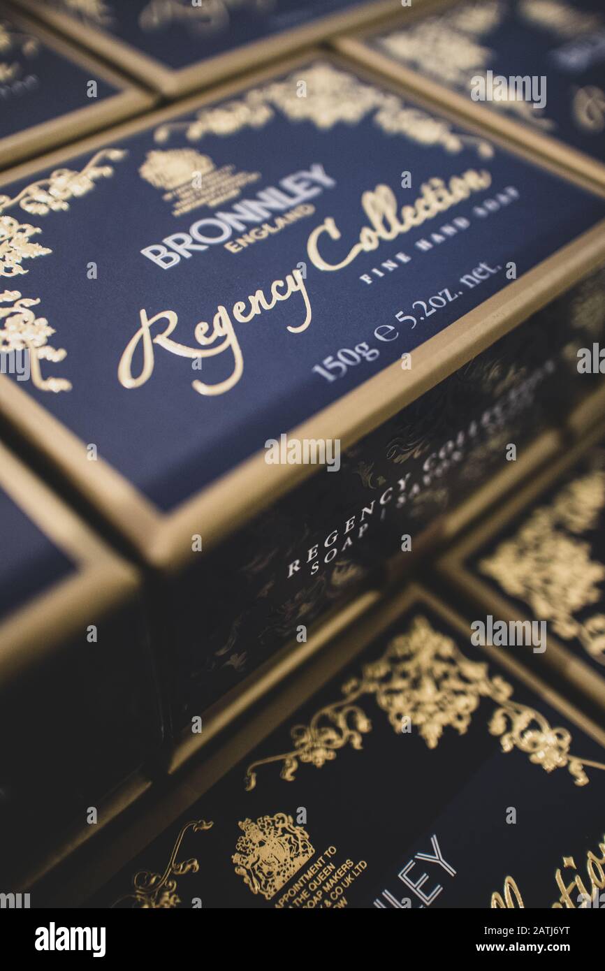 Luxury handmade soap manufacturer, Bromley soap on sale in Fortnum