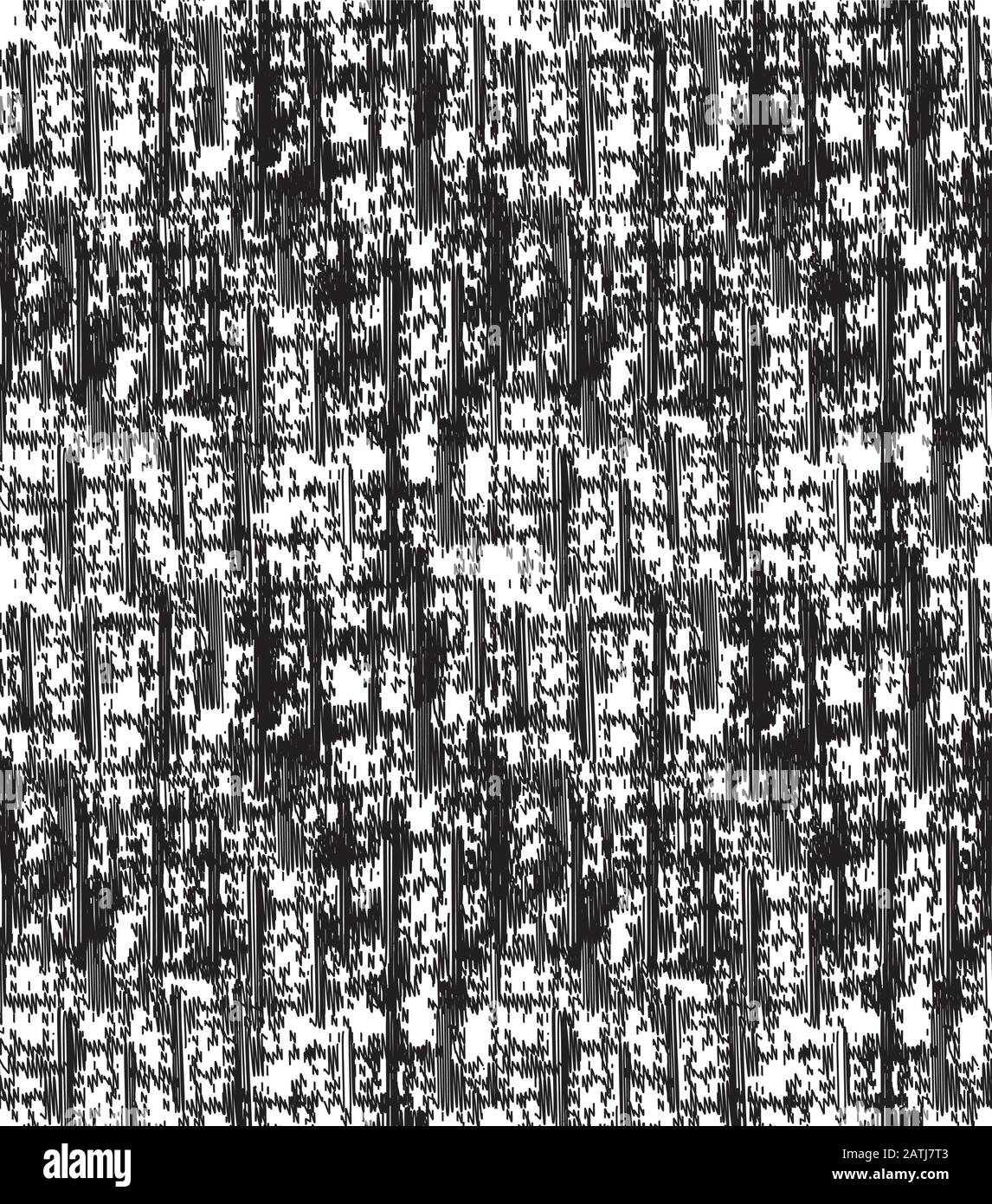 Grunge seamless pattern. Vector texture for invitation, card. Black