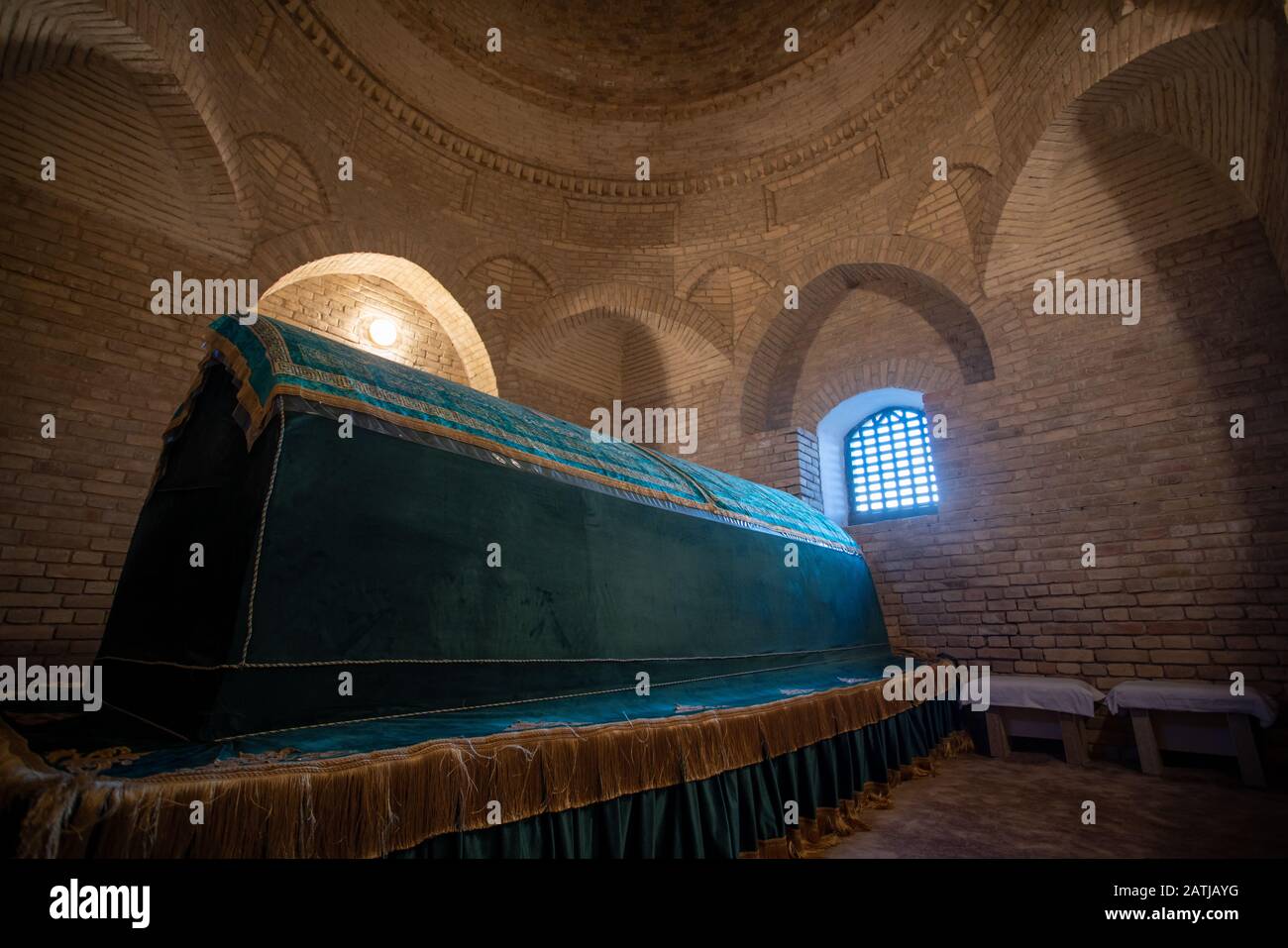 Arystan Bab Mausoleum at Turkestan Kazakhstan Stock Photo - Alamy