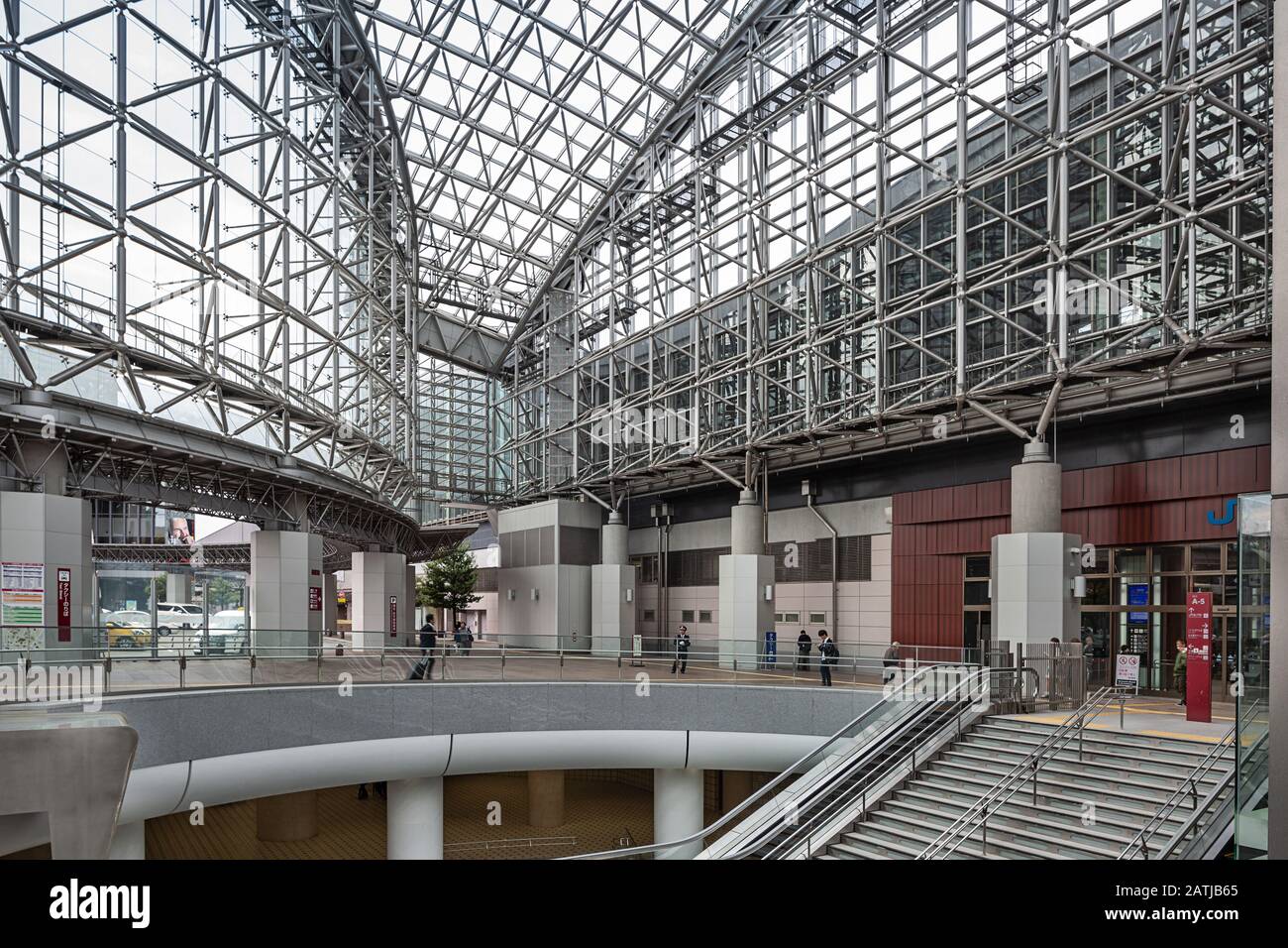 Kanazawa Station in Japan Stock Photo Alamy