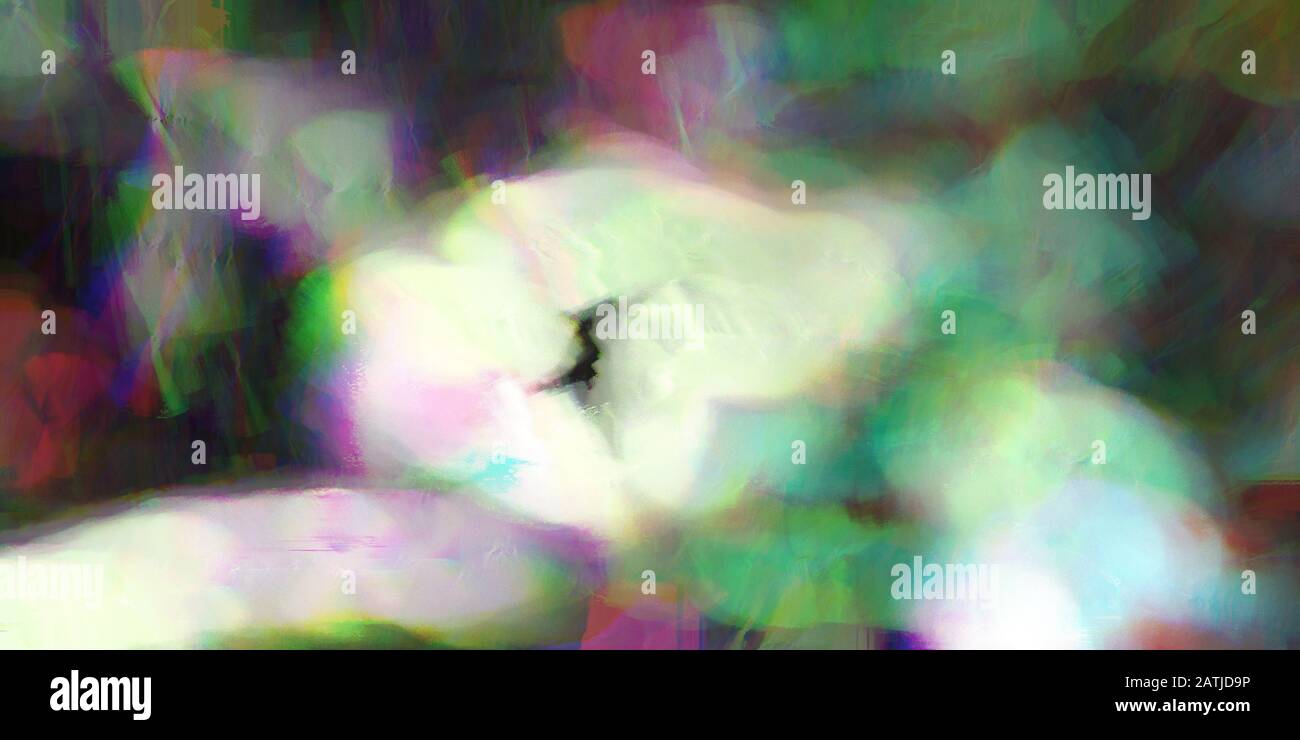 corrupted abstract colorful grunge lights background texture with dark ...