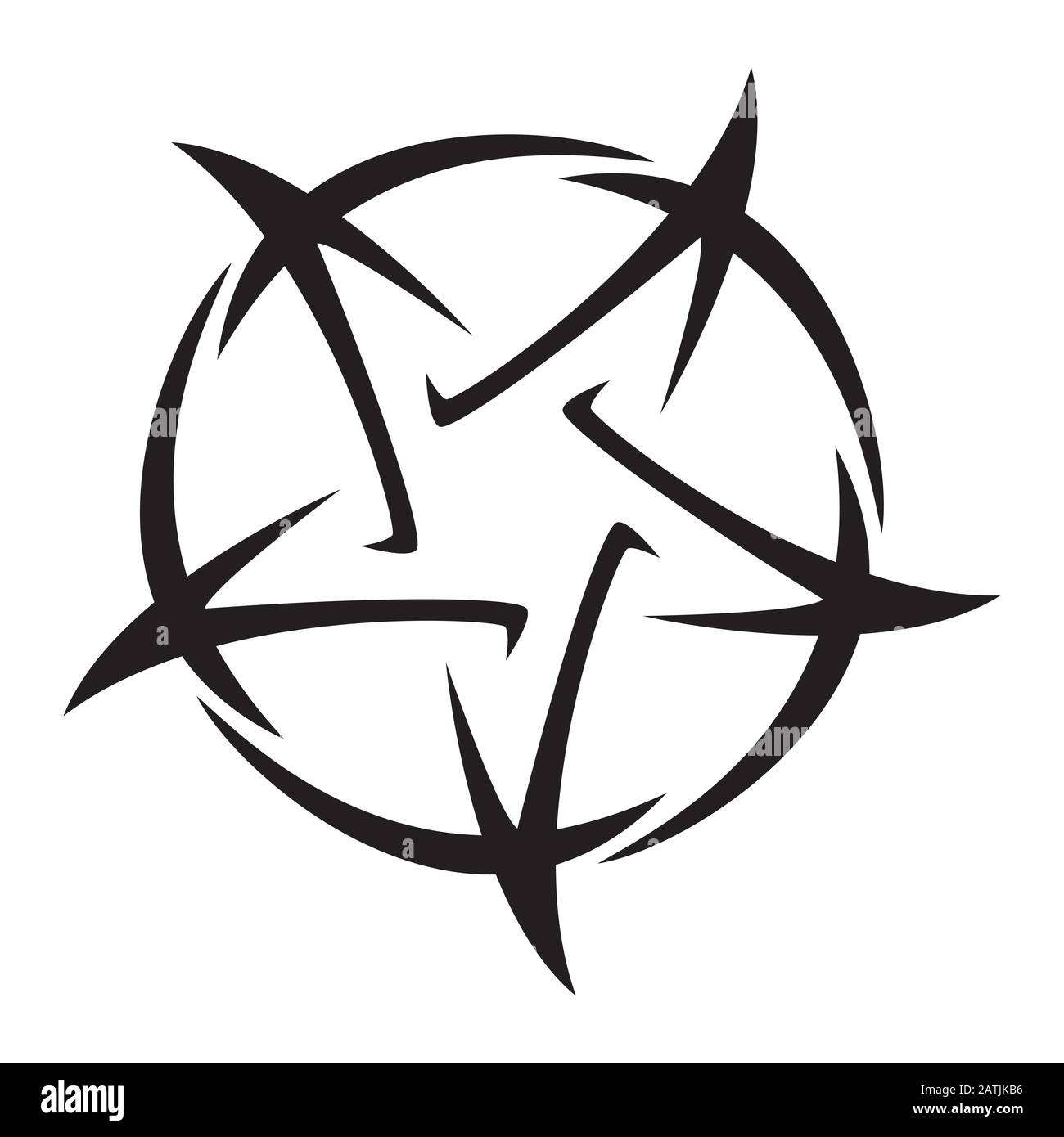 Devil Five Pointed Star Vector Images (80)