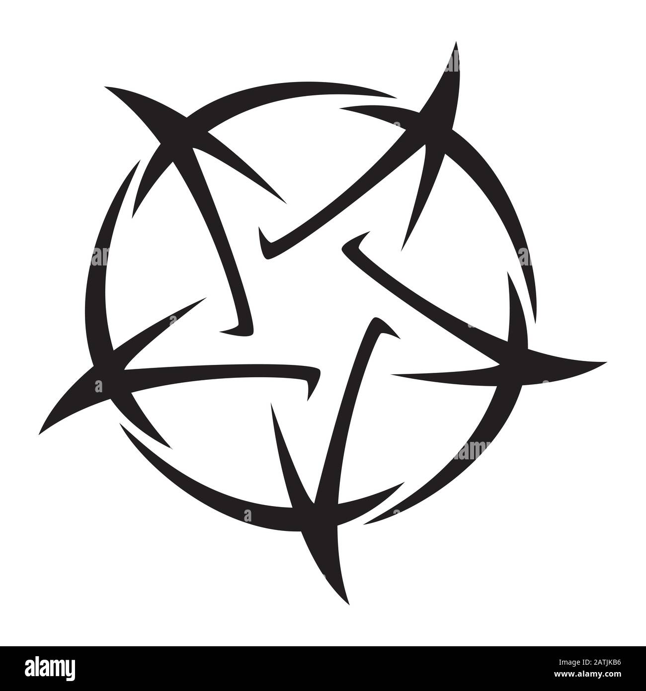 5 point star symbol