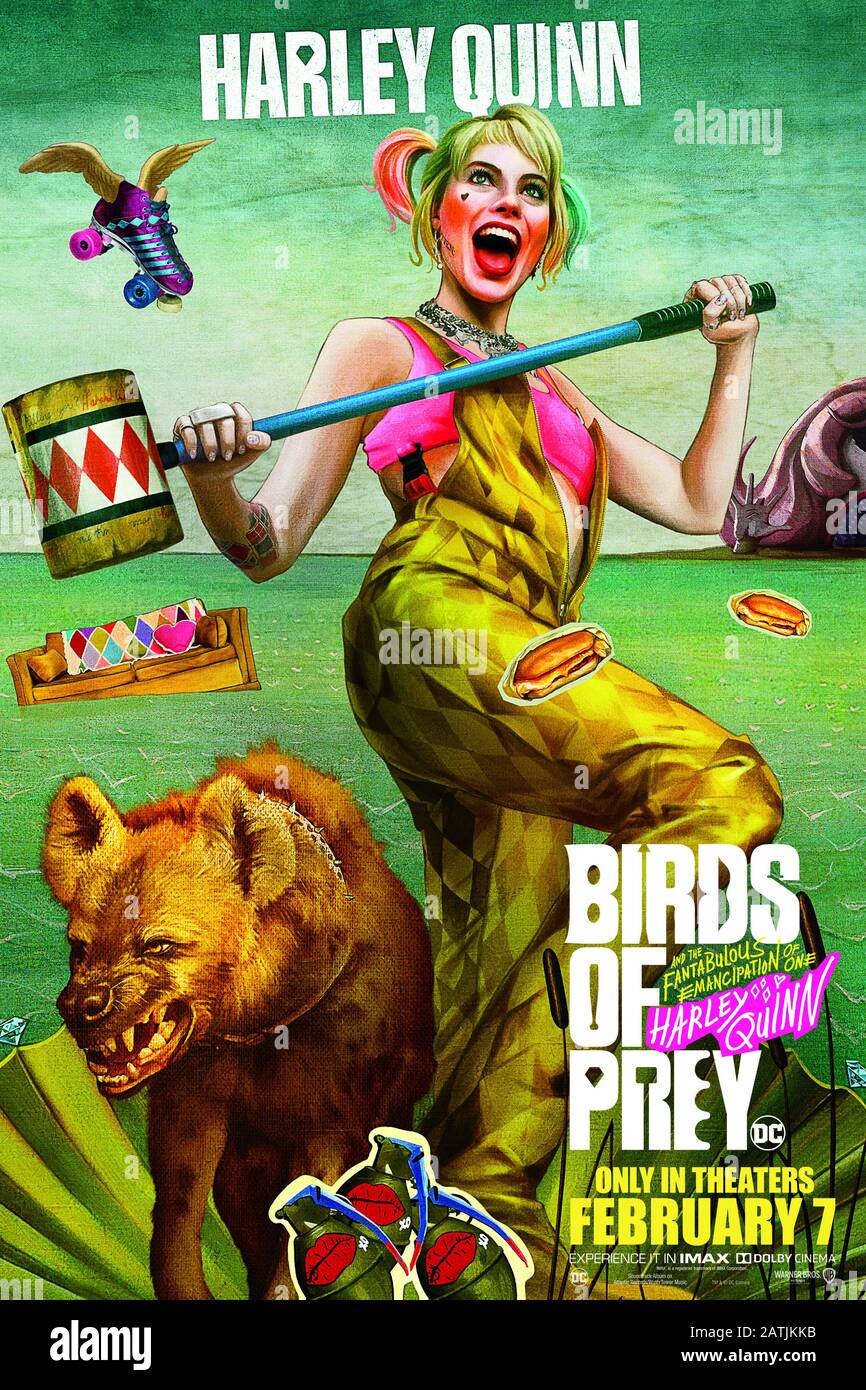 Margot Robbie Poster Birds Of Prey 2020 Photo Credit Warner Bros Pictures The Hollywood Archive Stock Photo Alamy