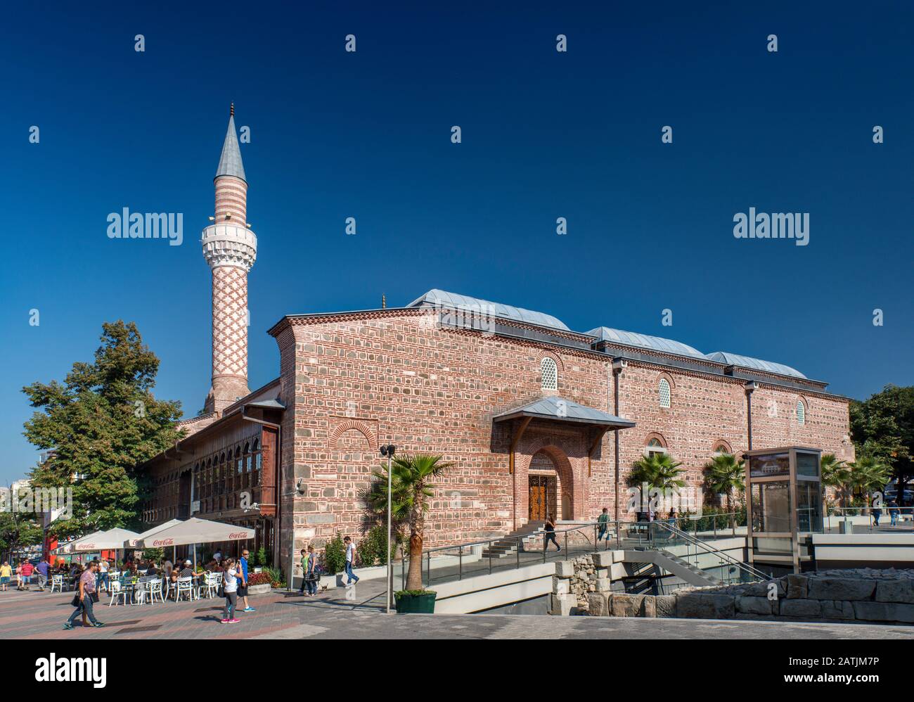 Dzhumaya Mosque in Plovdiv, Bulgaria Stock Photo