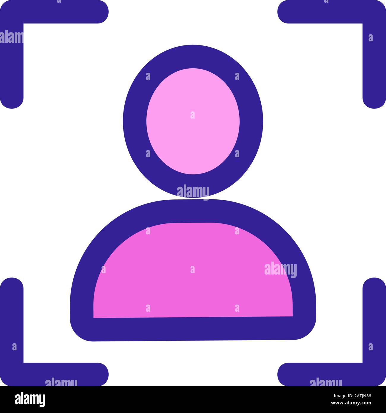 Image of the vector icon. Isolated contour symbol illustration Stock ...