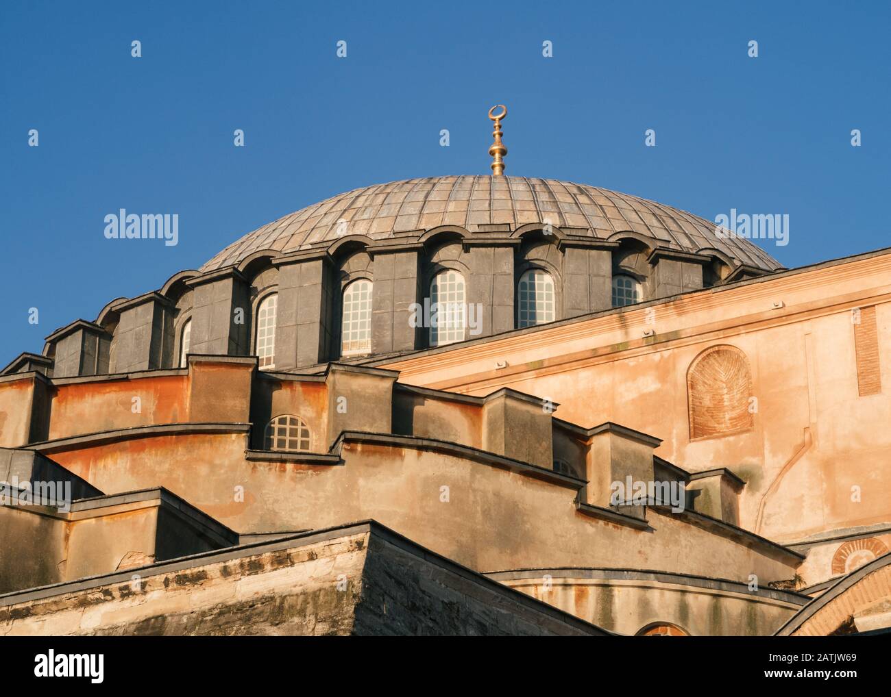 Istanbul, Turkey - Jan 10, 2020: Hagia Sophia Mosque In Sultanahmet ...