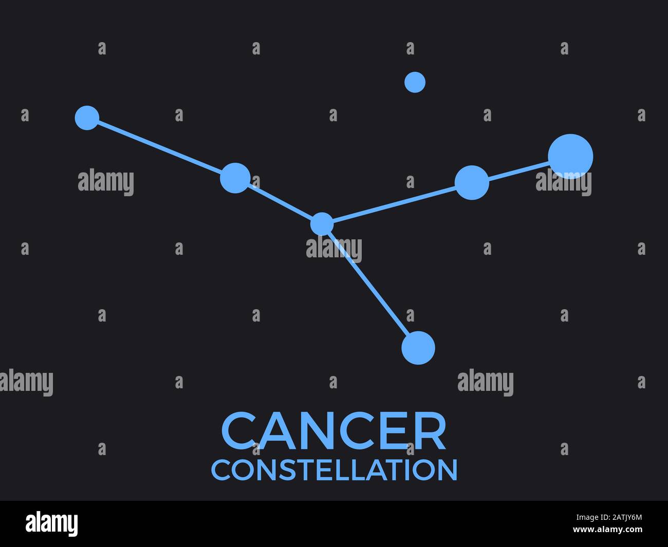 Cancer Constellation Map High Resolution Stock Photography and Images ...