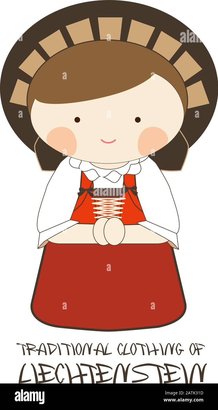 Finland Traditional Costume Stock Vector Images Alamy