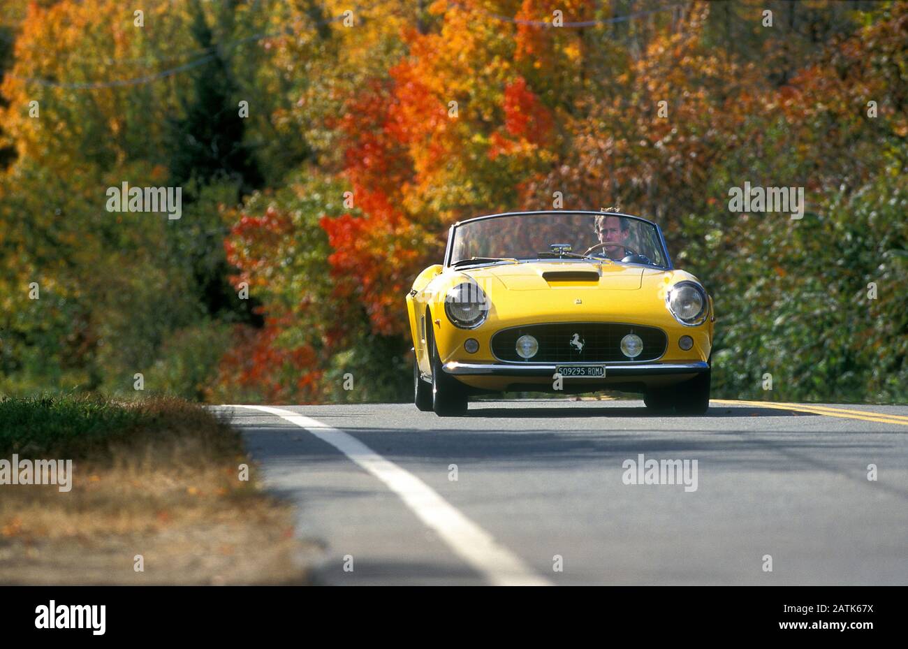 1962 Ferrari 250 California Spider SWB Stock Photo