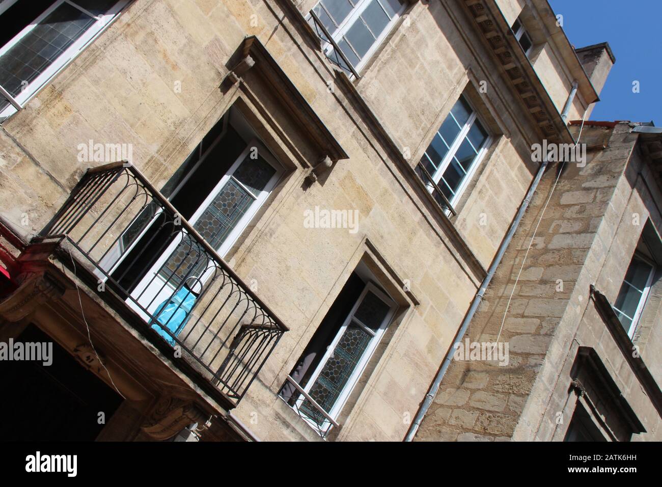 flat building in bordeaux (france Stock Photo Alamy