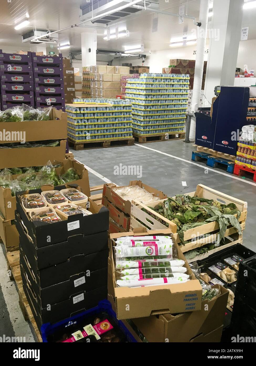 Food bank, Lyon, France Stock Photo Alamy