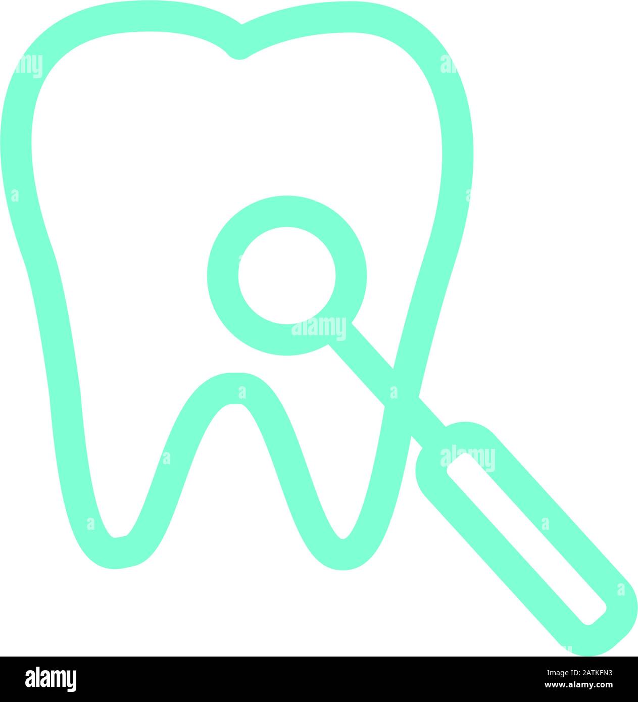Dental icon design template vector Stock Vector