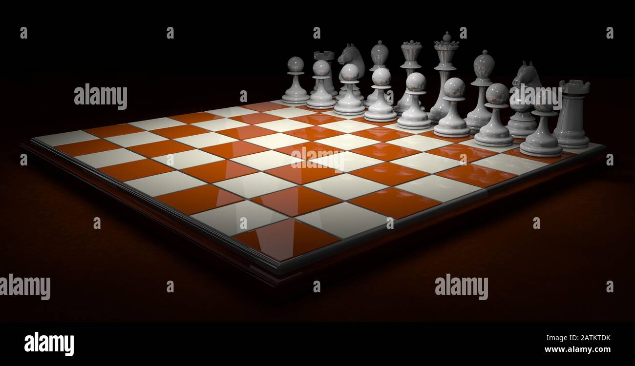 The Chess Pieces In An Animation On A Black Background, White Board, 3d  Chessboard With Chess, Business Concept Background Image And Wallpaper for  Free Download