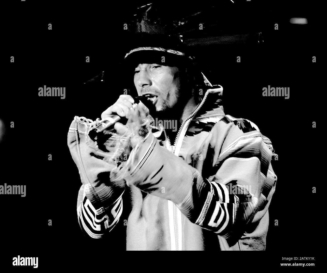 Jay kay of jamiroquai Black and White Stock Photos & Images Alamy